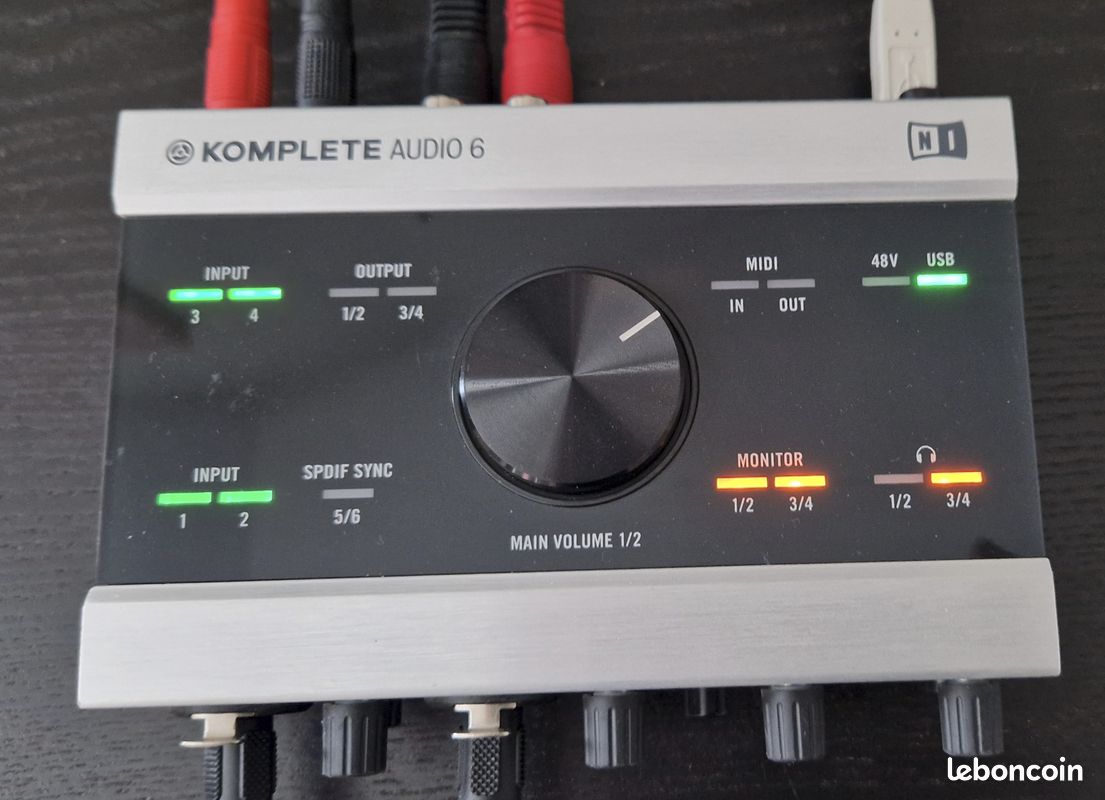 Interface audio USB Native Instruments Komplete Audio 6 MK (image 1)