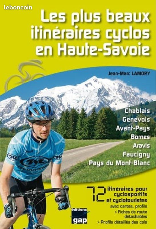 Livre les plus beaux itinéraires cycles en Haute-Savoie Livres