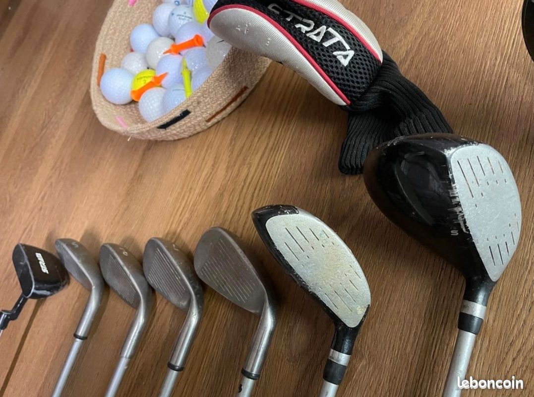 Demi-série Strata pour gaucher + driver TaylorMade (image 2)