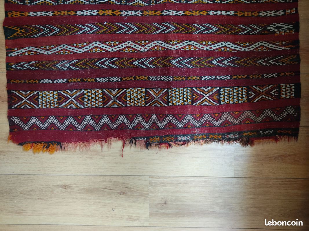 Légumes Teinture Laine Kilim Tissé à la Main Chemin Tapis 3x12 Pastel Couleur