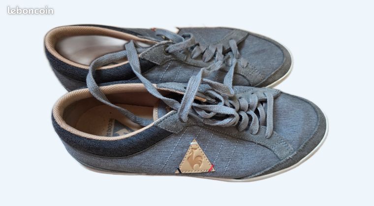 Feretcraft Coq Sportif Homme En Toile Chaussures Homme Coq