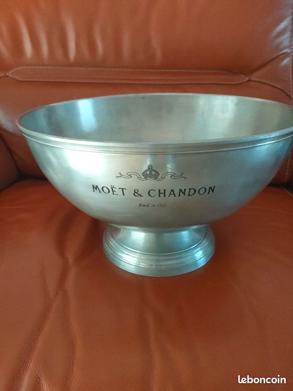 🔸🥂🍾 Vasque Moët & Chandon en étain massif🔸 (image 1)