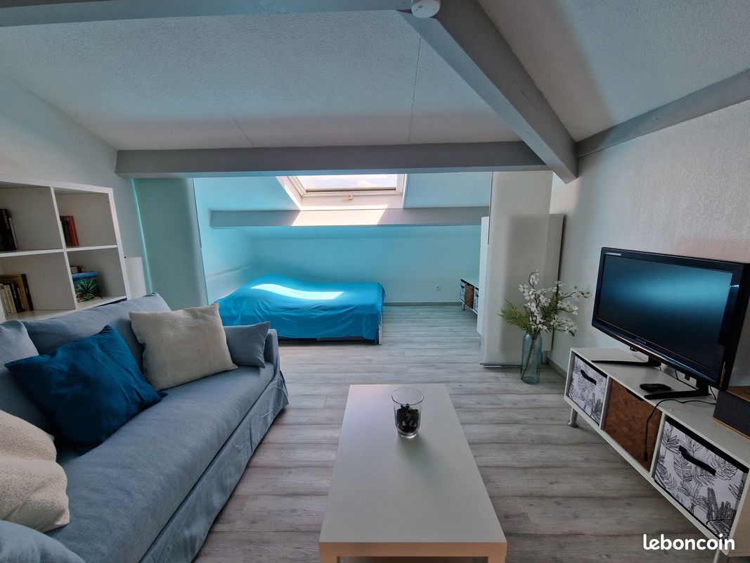 Presqu’ile de Giens. T2 duplex. Calme. Lumineux. Piscine (image 4)