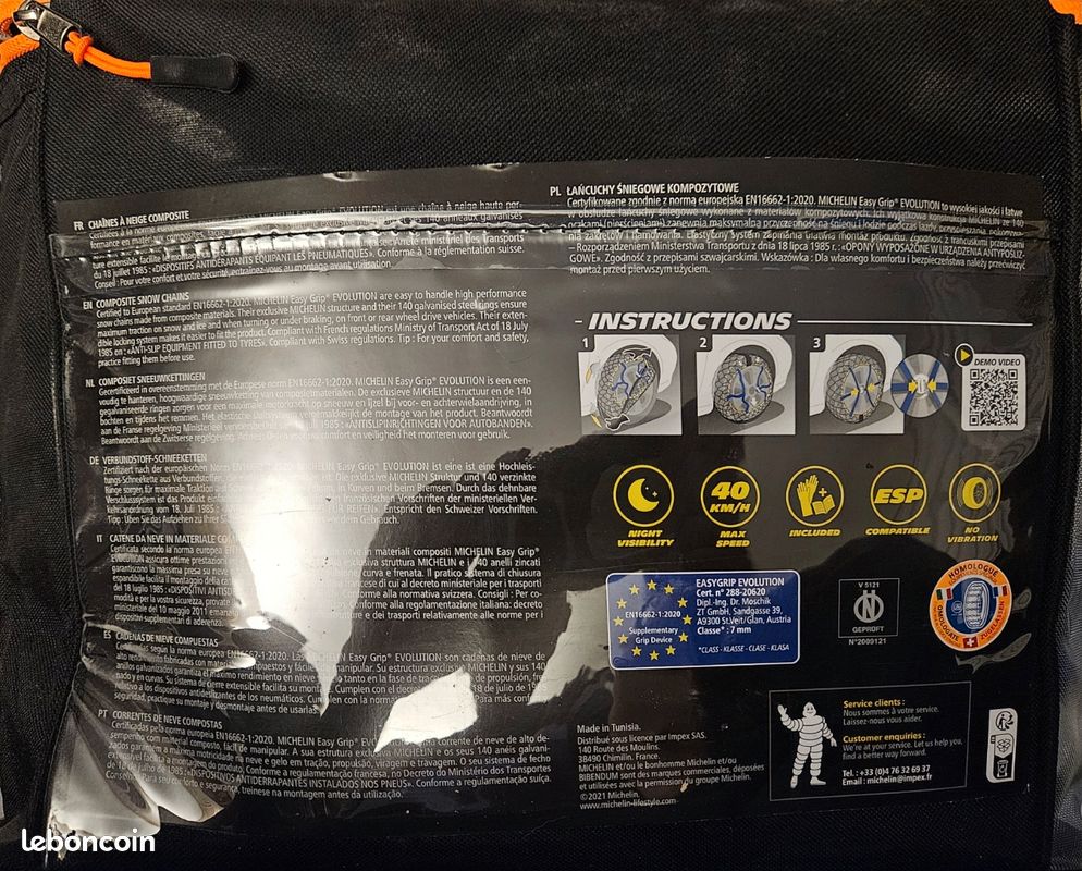 Michelin easy grip evolution EVO19 (image 3)