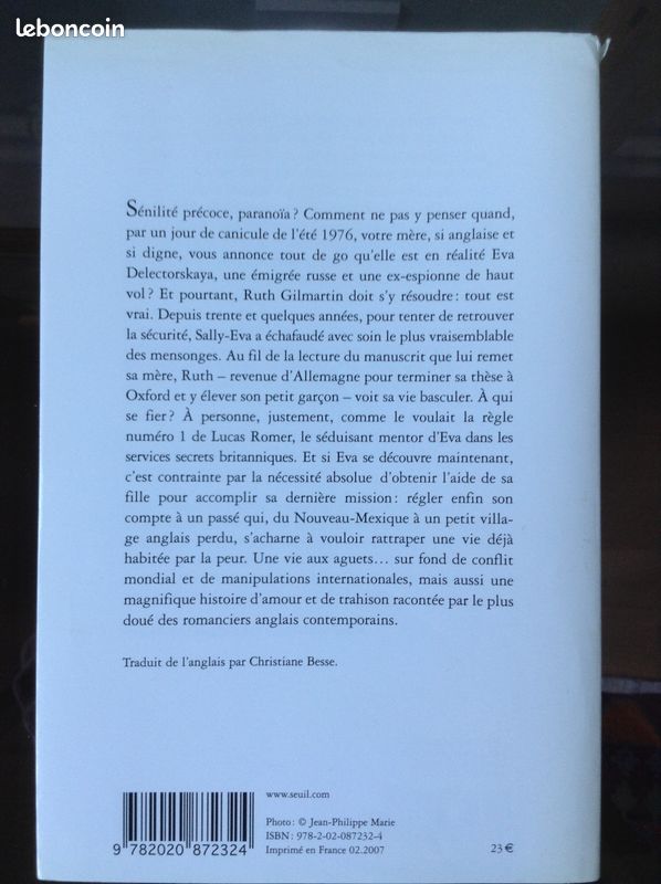 La vie aux aguets : William Boyd (image 2)