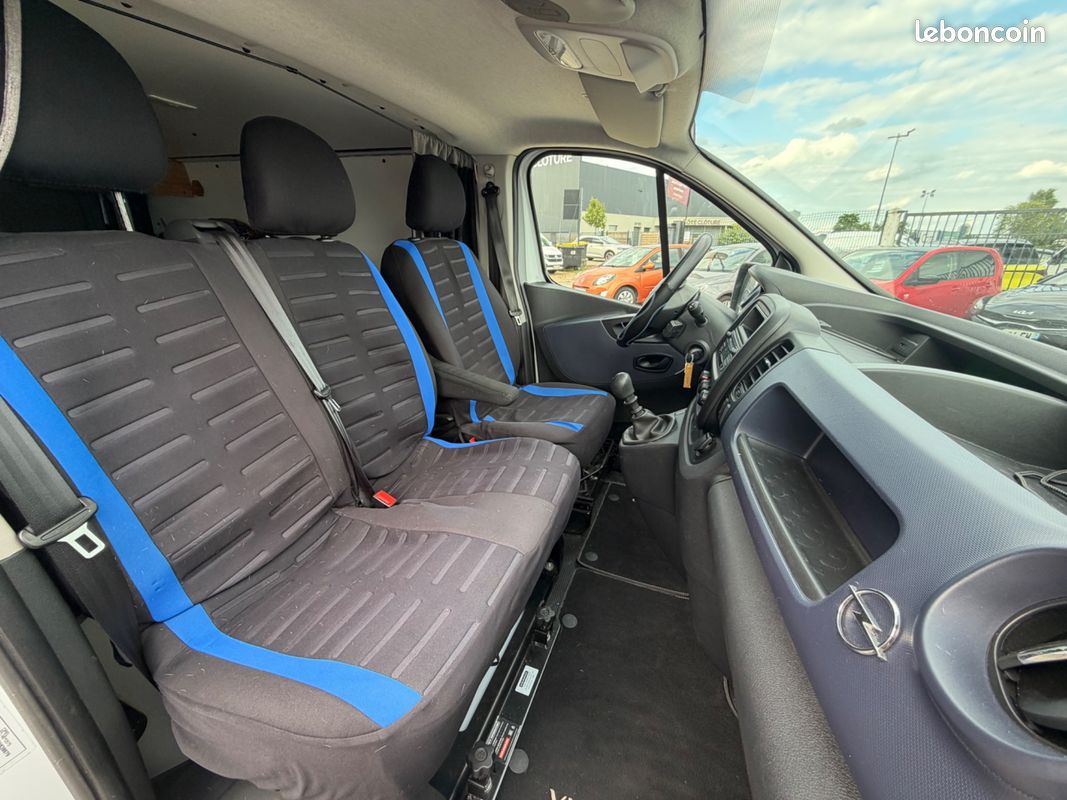 OPEL VIVARO VU FOURGON 1.6 CDTI 115CH 2900 L2H1 LONG - AMÉNAGER VANMANIA - FRIGO - BANQUETTE/LIT - RÉGULATEUr (image 14)