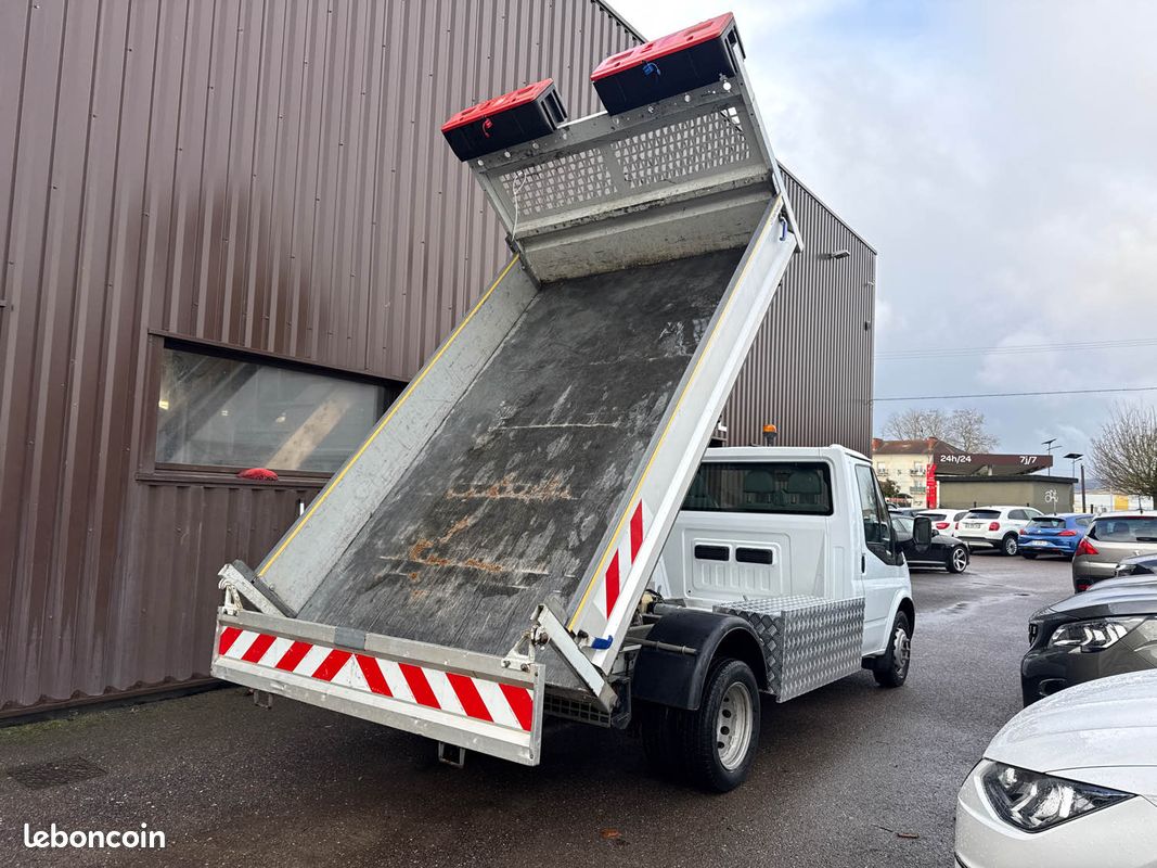 Ford transit benne 2.2 tdci 100cv ( moteur 60 000 kms ) 2012 (image 3)