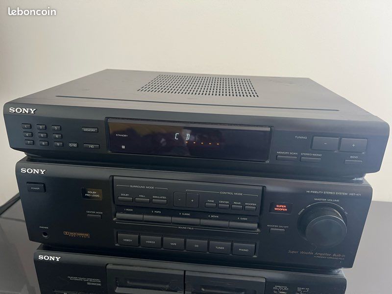 Chaîne HI-FI SONY HST-471 (image 2)