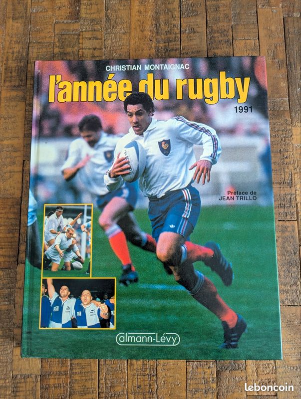 Christian Montaignac — L'Année du Rugby 1991 — Calmann-Lévy (image 1)