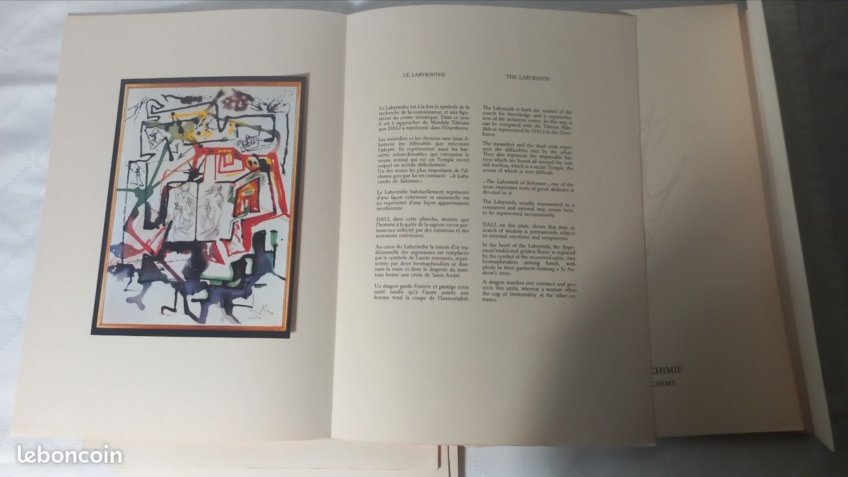 Salvador Dalí – Alchimie des Philosophes – Catalogue de collection (fac-similés) (image 4)