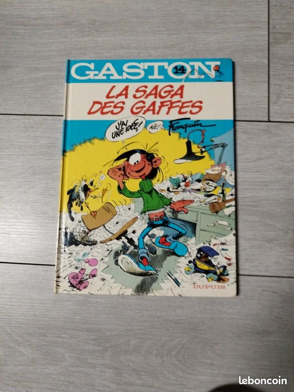Bd gaston Lagaffe la saga des gaffes (image 1)