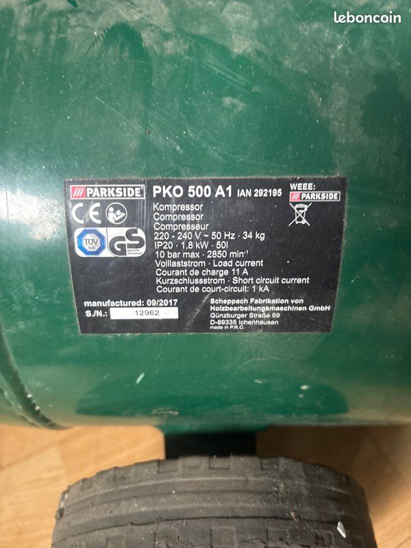 Résistance de Carter 08812C 240V 20W pour compresseur (Groupe FDC 140VN
