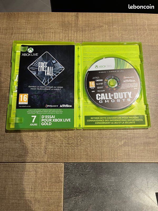 Jeu vidéo Xbox 360 Call of duty (image 1)