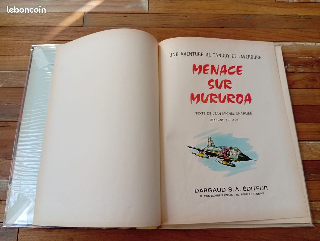BD Tanguy et Laverdure EO 1969 menace sur Mururoa (image 4)