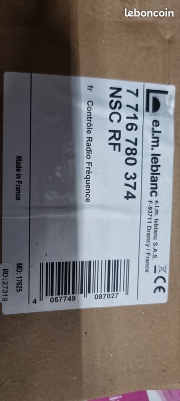 Sonde nsc rf elm leblanc 7716780374 (image 3)