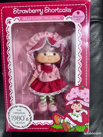 POUPÉE VINTAGE CHARLOTTE aux fraises STRAWBERRY SHORTCAKE 24 Cm EUR 8