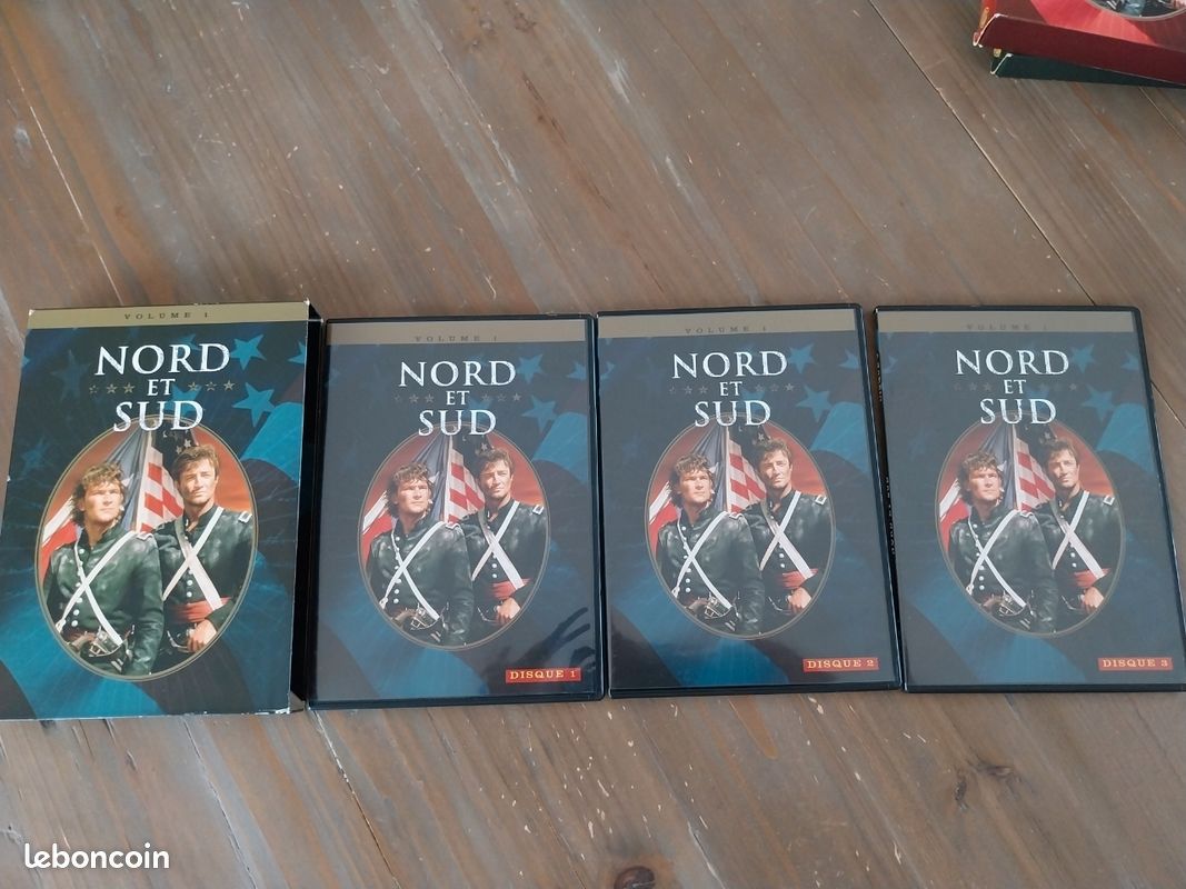 Dvd serie Nord et sud, 3 saisons, 8 dvd (image 3)