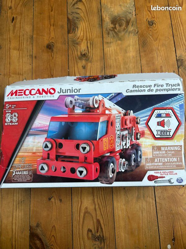 Dreamon Camion De Pompiers Et 6 Mini Voitures Classiques 1:64 – Jouet Alliage Et Plastique – Dès 3 Ans
