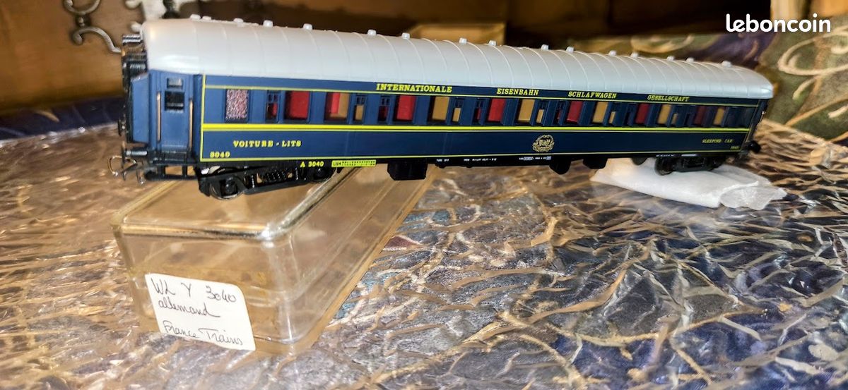 Trains - Voiture-Lits LX 10N 3532 construite en 1929 a Aytré - CPM