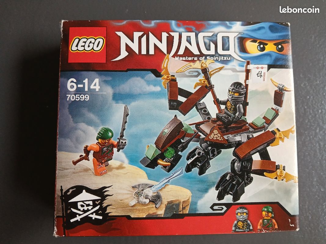 Ninjago 70599 LEGO Cole's Dragon Unsichtbare Set 70599
