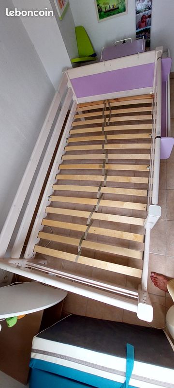 Lit Flexa Modulable (sol ou hauteur) pour Enfant (image 2)