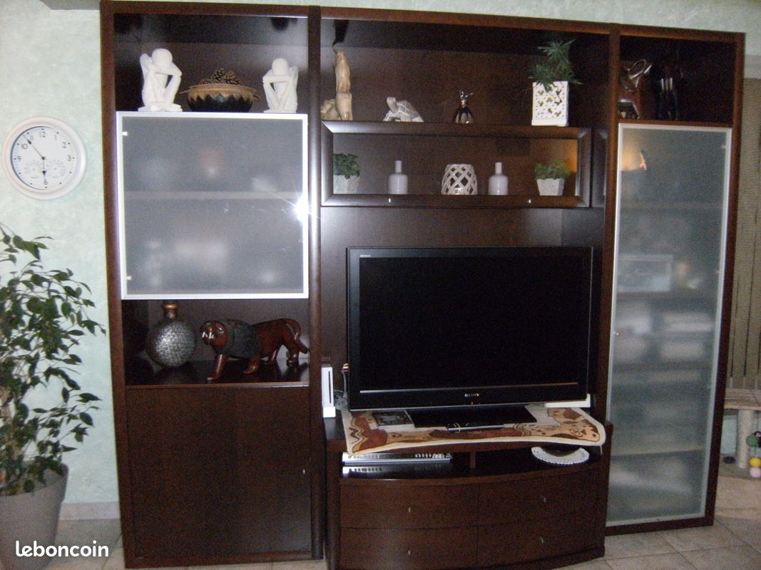 Meuble salon wenge (image 1)