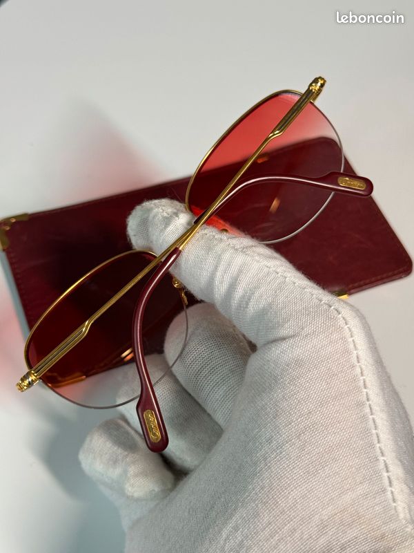 Lunettes de soleil Cartier Colisée 135 (image 6)