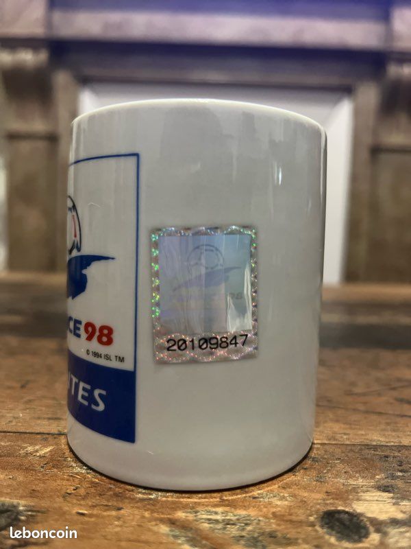 Mug Vintage France 98 – Coupe Du Monde FIFA – Mascotte Footix – Édition Souvenir