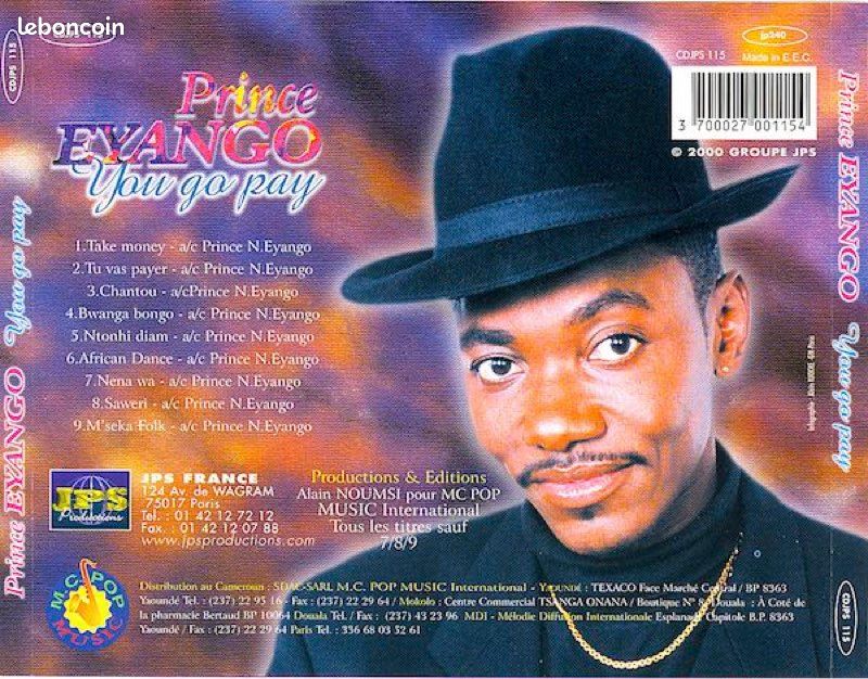 Prince Ndedi Eyango - You Go Pay (CD NEUF) (image 2)