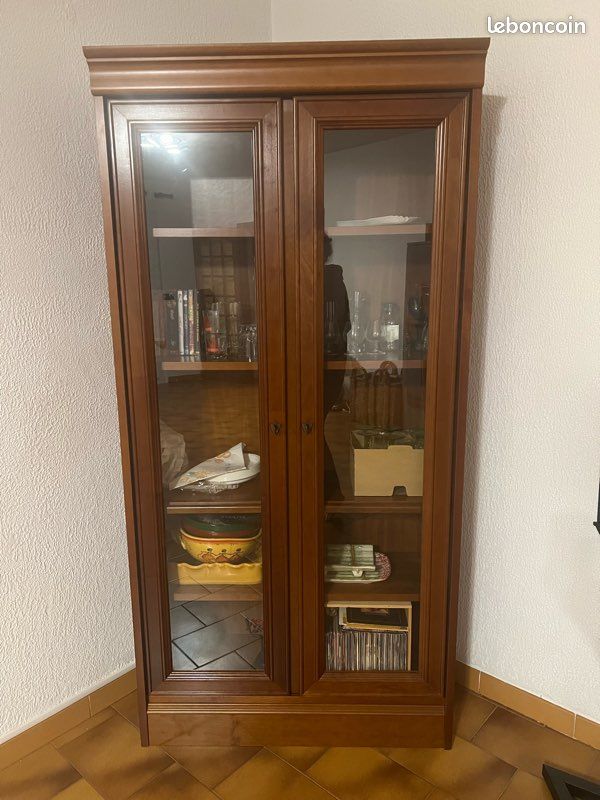Armoire / bibliothèque / étagère en bois (image 1)