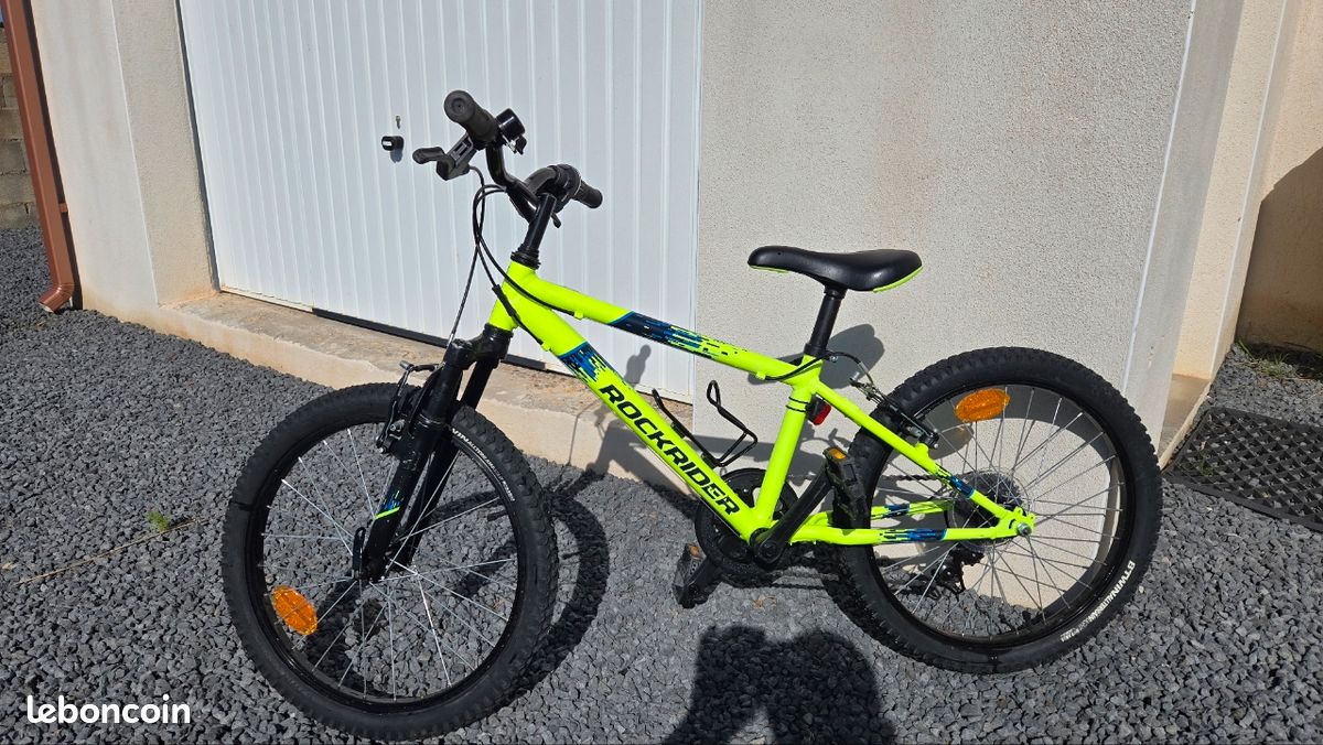 Jaune Fluo Decathlon Rockrider 500 24 Vtt Enfant Rockrider Jaune