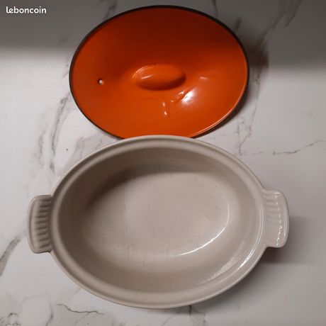 LE CREUSET en Fonte Pate Terrine, volcanique, 28 cm