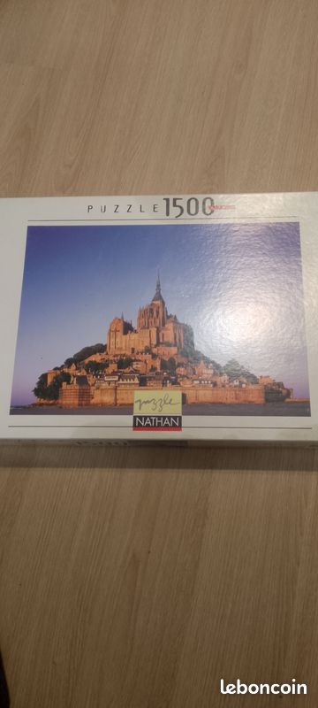 Puzzle 1500 pièces Mont-Saint-Michel (image 1)
