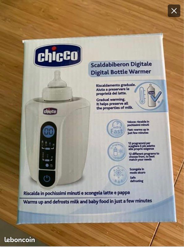 Chauffe-biberon chicco (image 1)