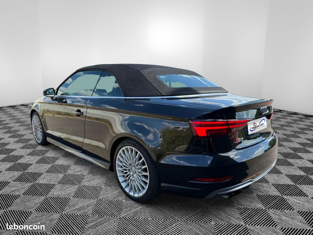 Audi S3 Cabriolet FACELIFT 2.0 TFSI 310CH QUATTRO S TRONIC 7 * FULL OPTIONS * PAS DE MALUS (image 10)
