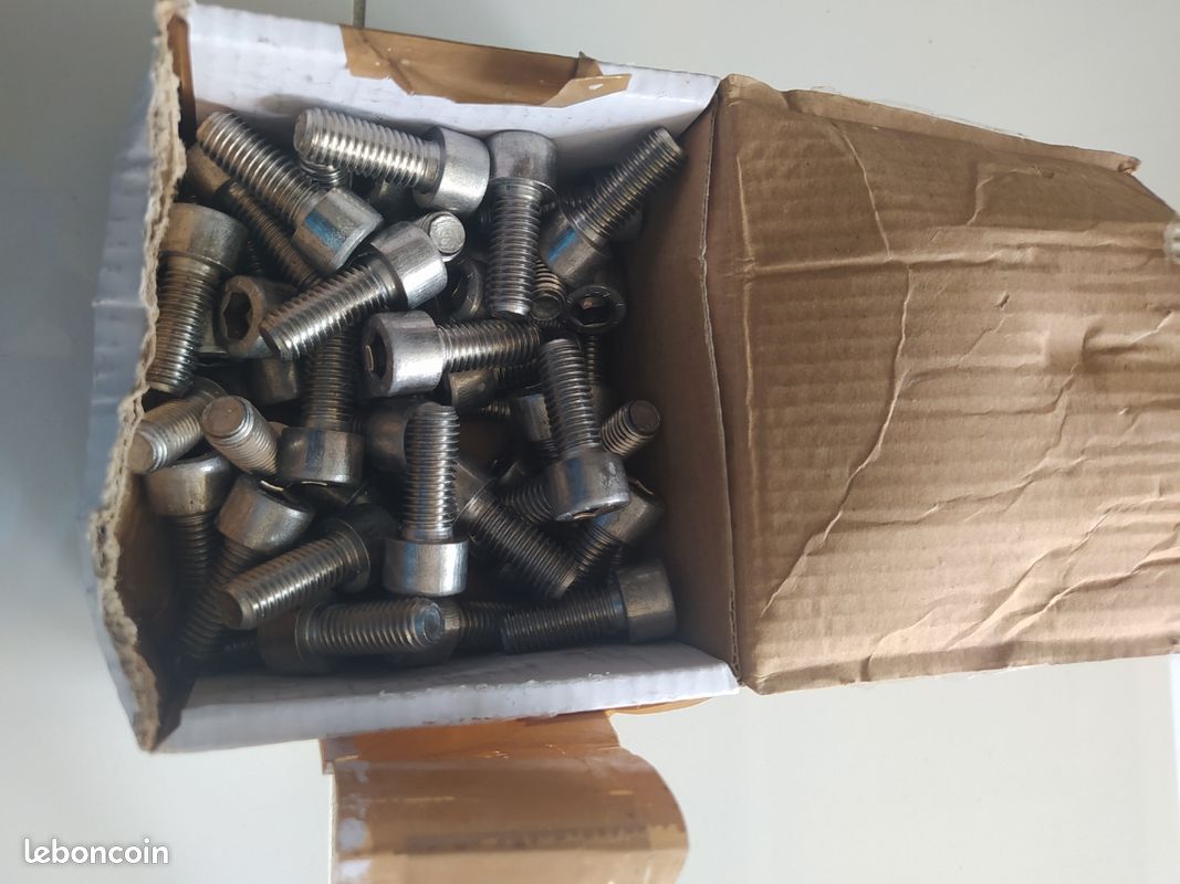 Vends 50 Vis BTR TCHC M10×25 Inox A4-professionnelles (image 4)