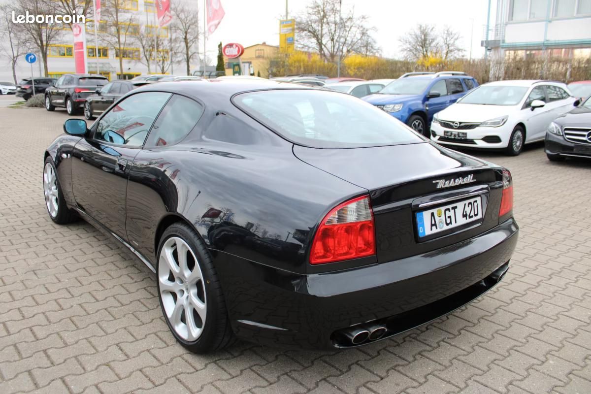 Maserati 4200 COUPÉ GT 4.2 V8 390 CH F1 CAMBIOCORSA / CUIR XÉNON SIÈGES CHAUFFANTS (image 4)