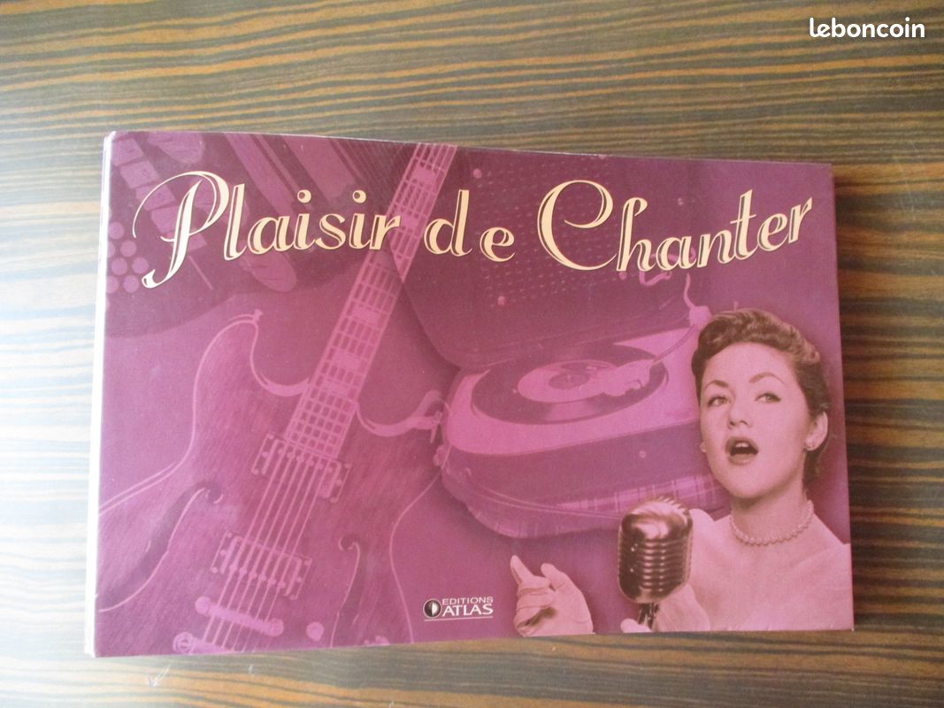 Classeur plaisir de chanter - Editions Atlas - paroles de chansons et accords de guitare ou autre instrument (image 1)