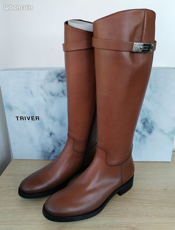 Veste Femme Marron Chocolat avec Franges en Cuir