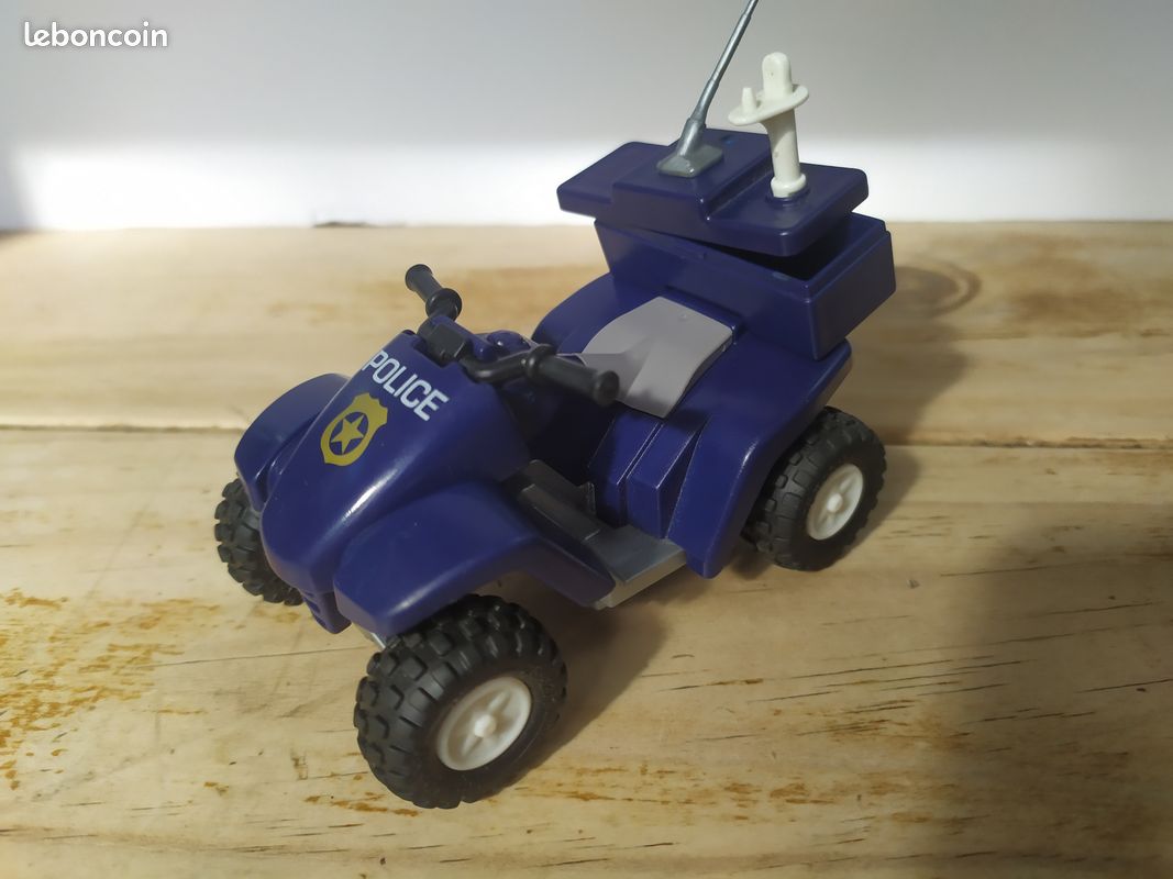 Quad à friction et moto de police Playmobil (image 6)
