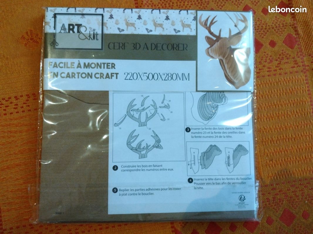 Kit déco carton 3d thème Noël (image 3)