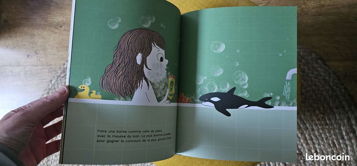 Livre avec toi papa etat neuf (image 2)