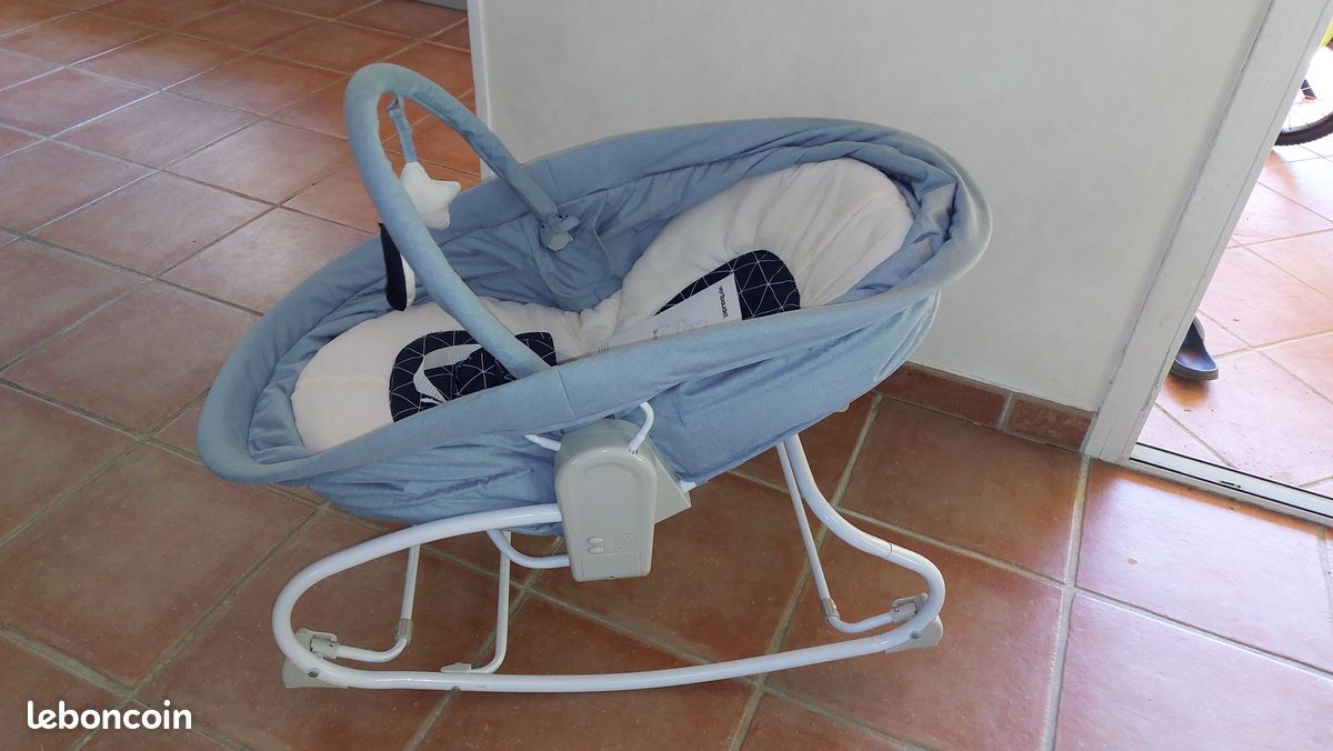 Transat Bébé 3 en 1 Balancelle et Berceau - Babylounger Vertbaudet (image 3)