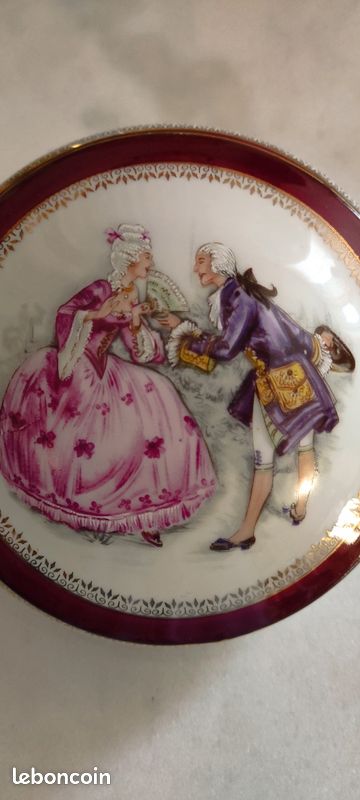 Bonbonnière ancienne porcelaine Limoges (image 13)