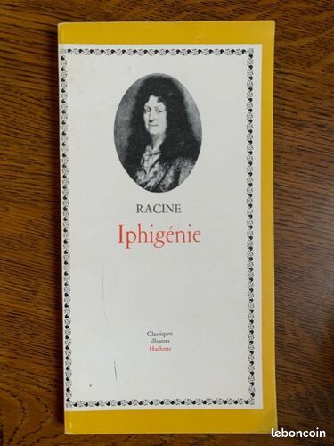 [Livre] racine Iphigénie Classiques illustrés hachette - Bon état (image 1)
