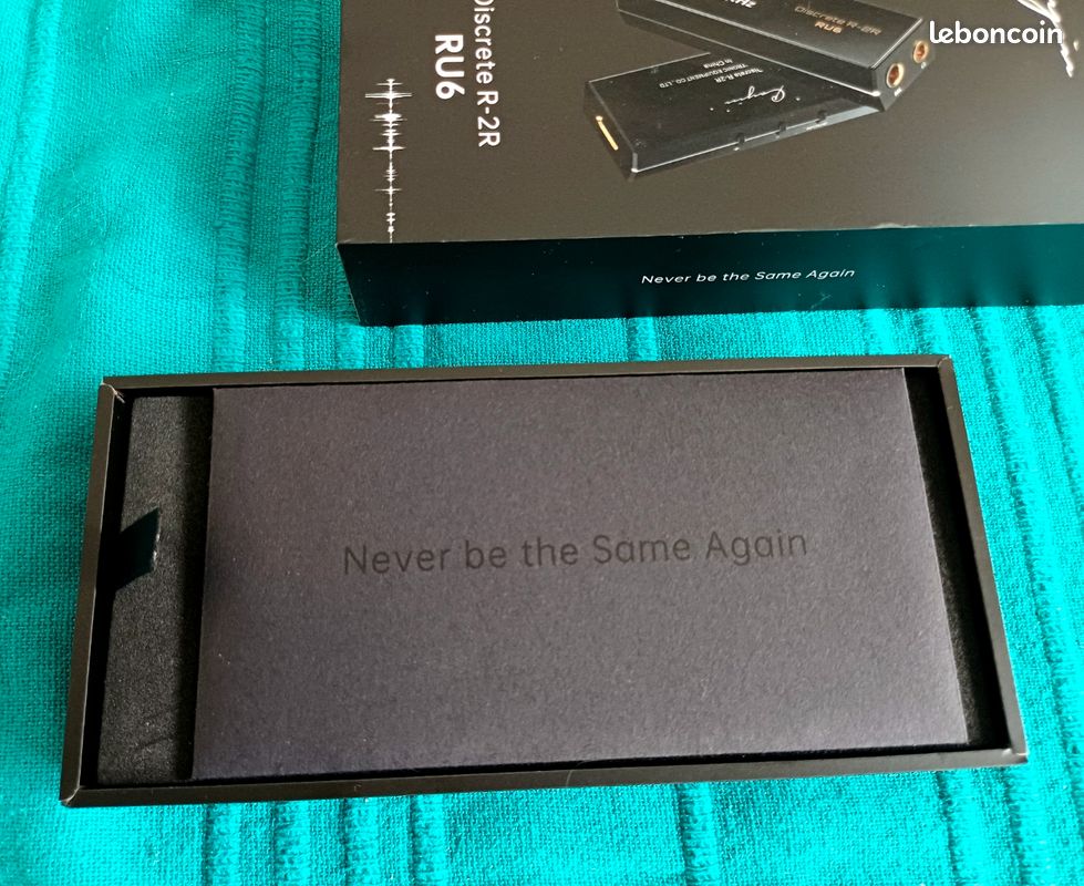 Dongle DAC Cayin RU6 R-2R neuf (image 9)