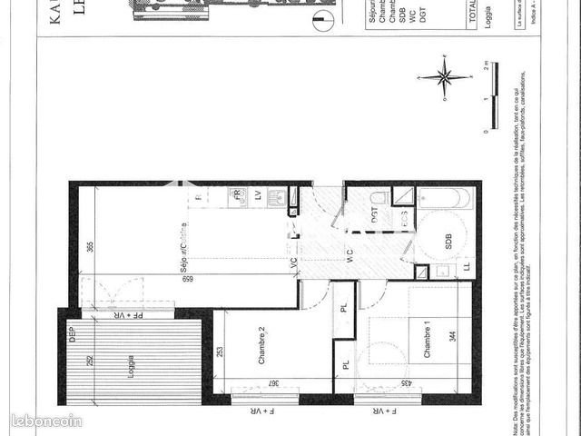 Appartement 3 pièces 61 m² · à Toulouse · 61 m² · 813 €