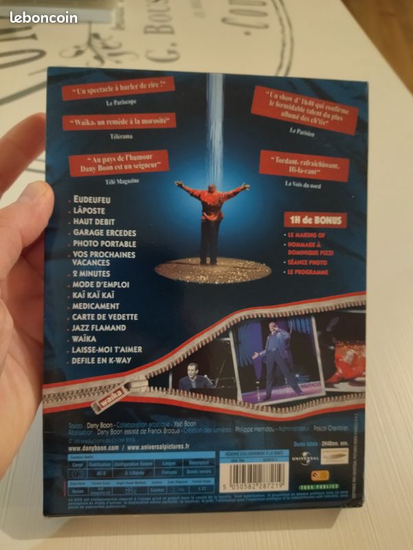 Double DVD Spectacle "Dany Boon - Waïka" (image 2)