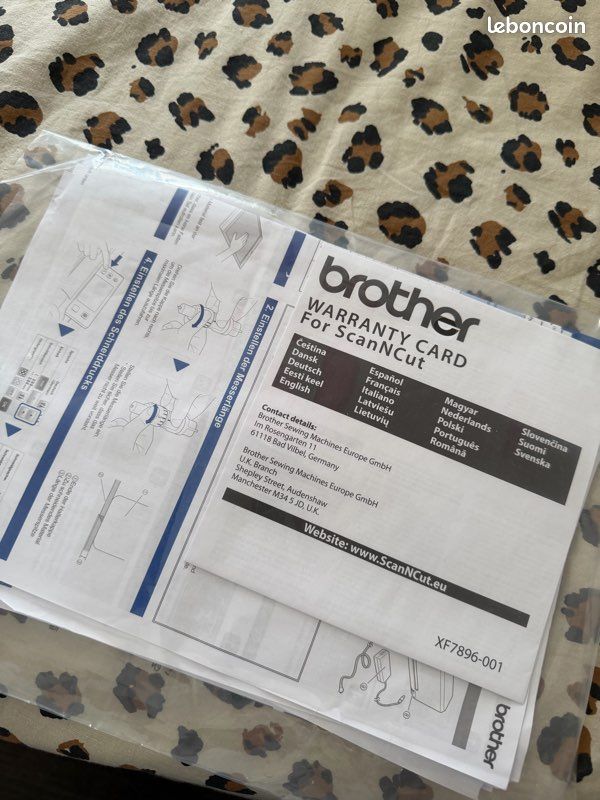 Machine de découpe Brother ScanNCut CM600 + accessoires et tapis (image 4)