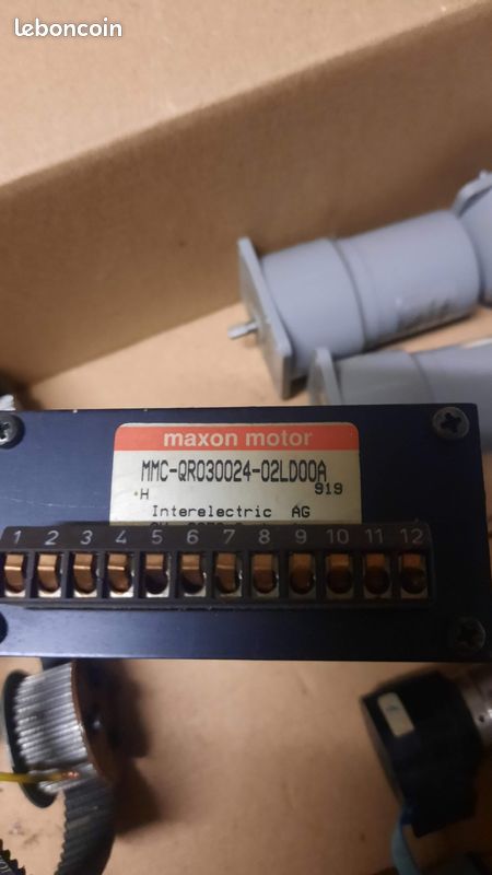Matériel CNC micromoteur moto réducteur MAXON Alsthom Escap Premotec moteur électrique (image 4)